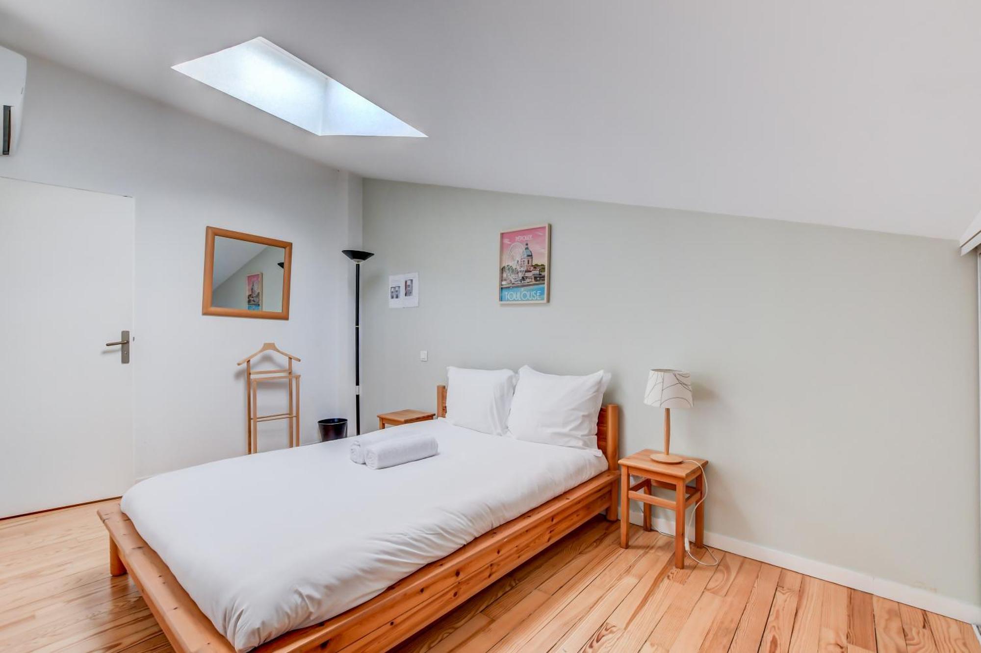 Duplex Tolosa - Pont-Neuf, Dome De La Grave, 2 Bdrs 85M2, Ac, Free Private Car Park - T3 85M2 Avec Clim, Parking Prive Gratuit Dış mekan fotoğraf